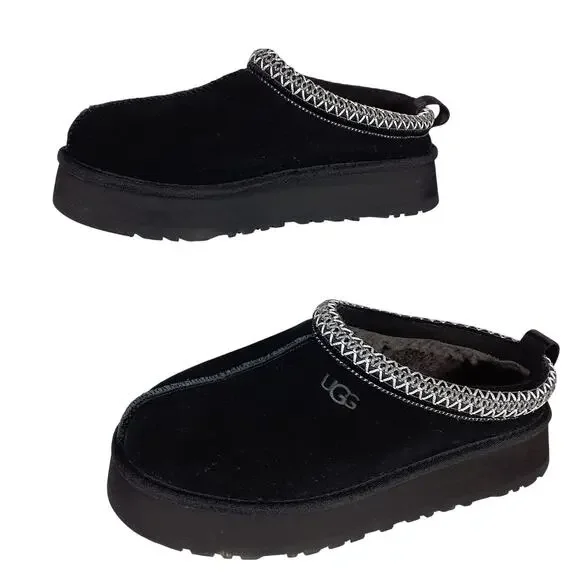 Koolaburra 'Ugg' Black Tazz Shoe Size 8 - Picture 3 of 8